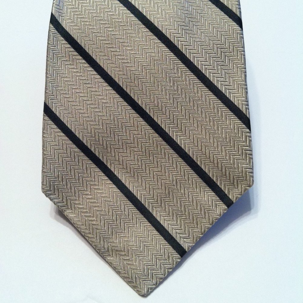 ROBERT TALBOTT FOR GUFFEY'S MENS NEW SILK TIE  WIDTH: 3 3/4"